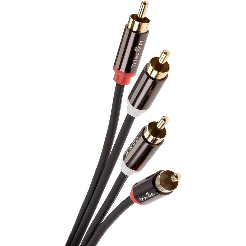 Кабель-переходник Telecom 2 x RCA M/2 x RCA M (TAV7158M-1.5M)
