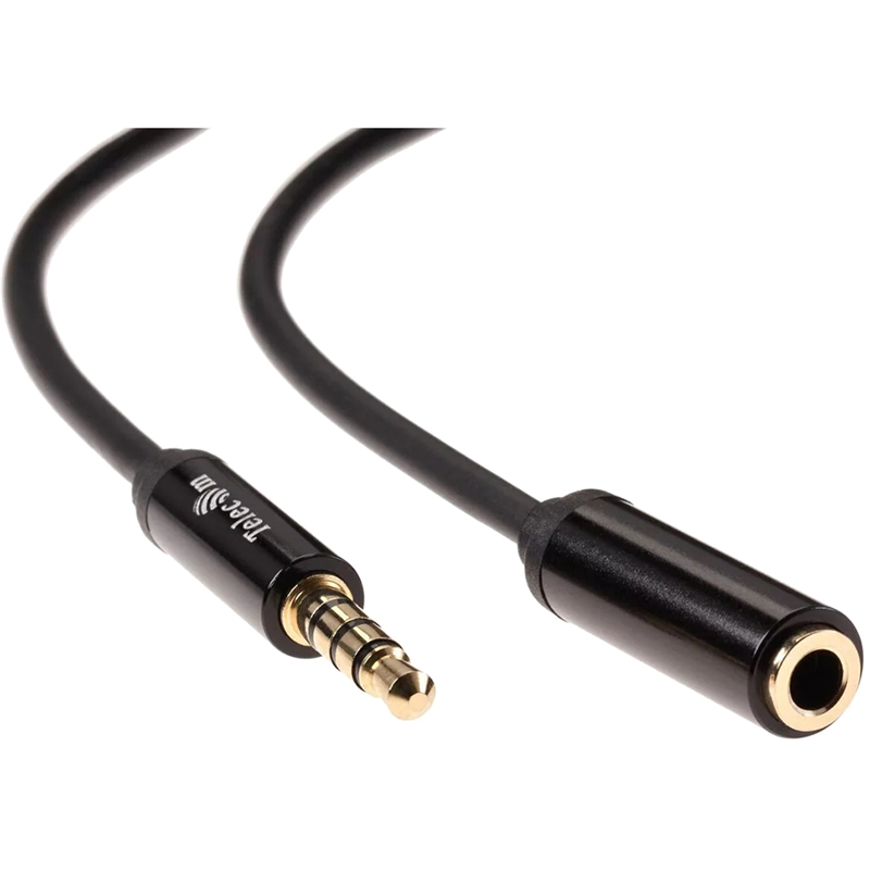 Кабель-переходник Telecom Jack 3.5 mm M/Jack 3.5 mm F (TAV7179M-1.5M)