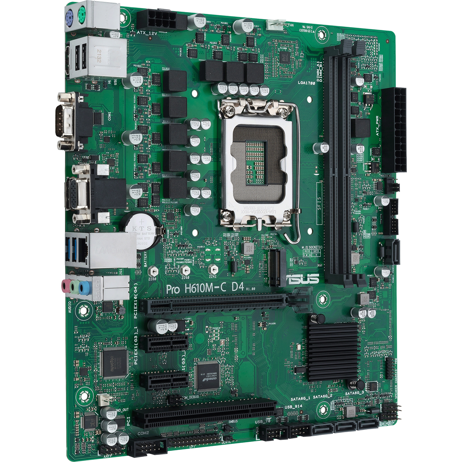 ASUS PRO H610M-C D4-CSM (90MB1A30-M0EAYC)