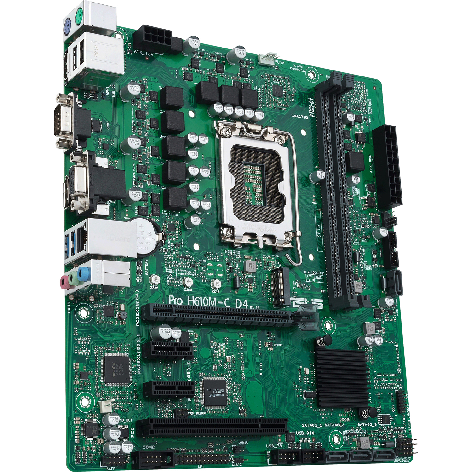 ASUS PRO H610M-C D4-CSM (90MB1A30-M0EAYC)