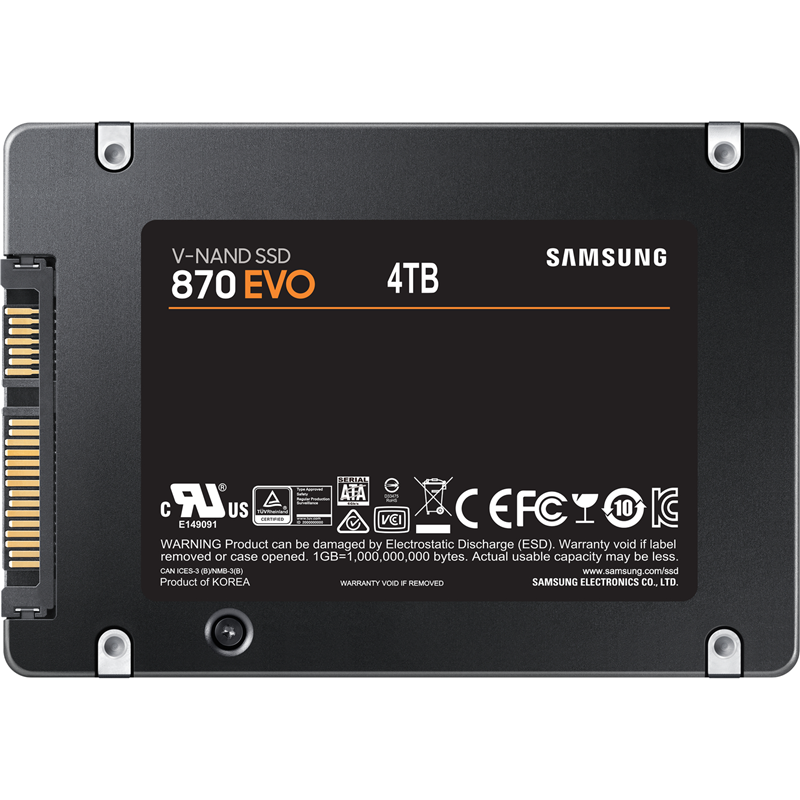 Samsung 870 EVO 4000GB (MZ-77E4T0BW)