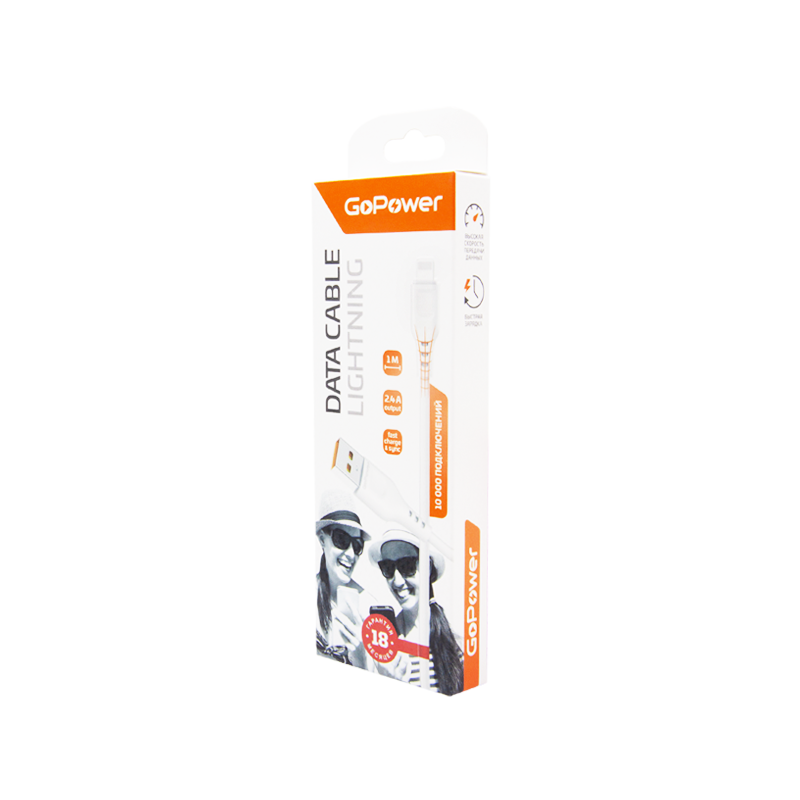 Кабель GoPower GP01L (00-00018567)