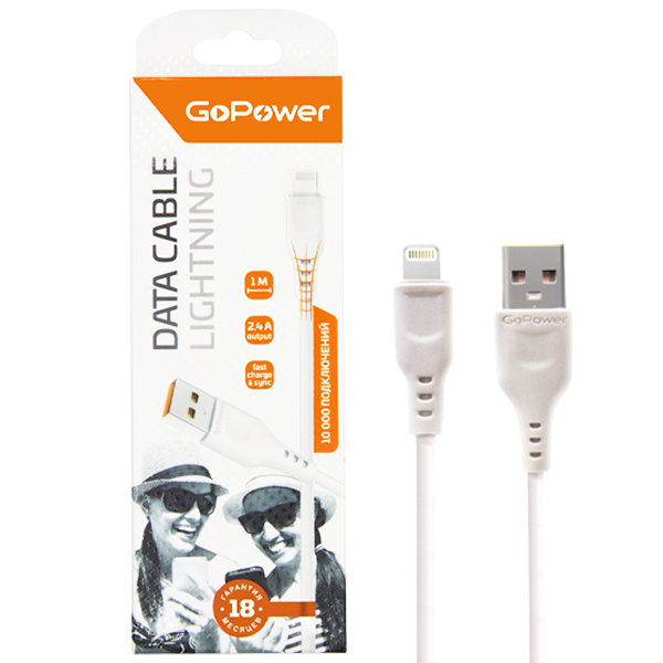Кабель GoPower GP01L (00-00018567)