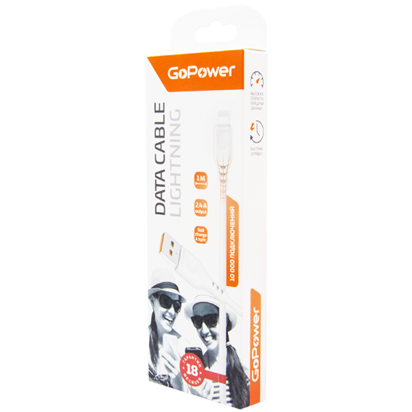 Кабель GoPower GP01L (00-00018567)
