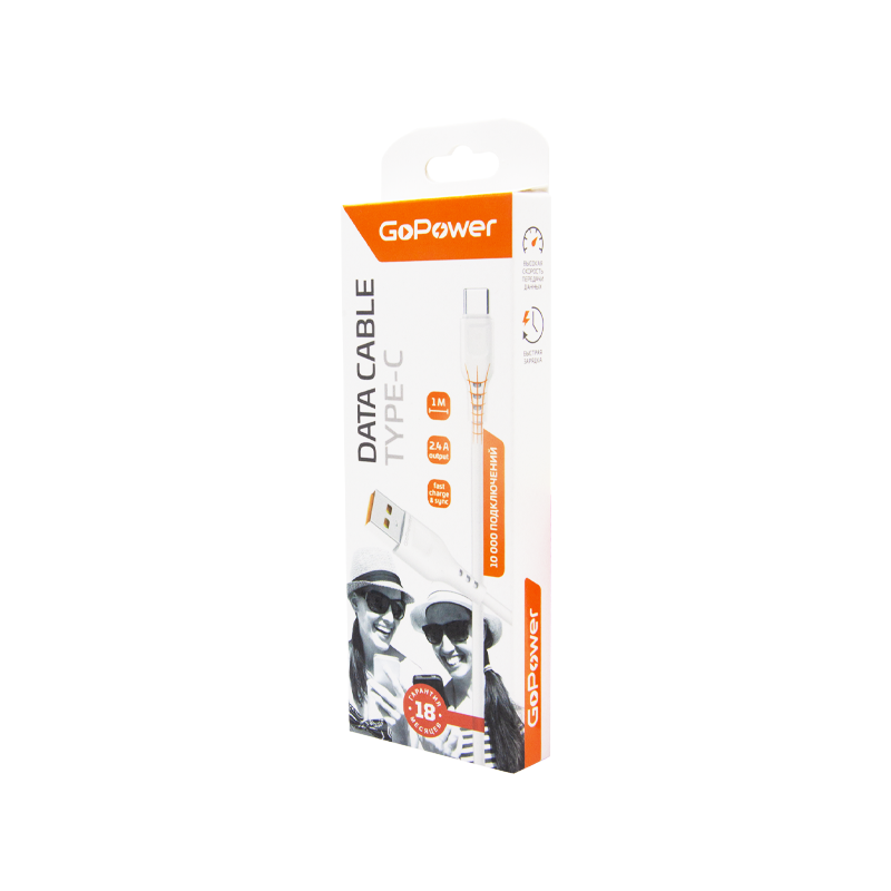 Кабель GoPower GP01T (00-00018565)