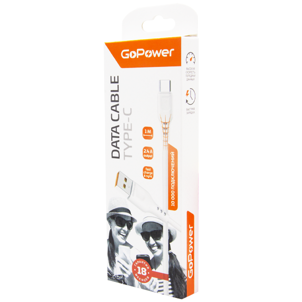 Кабель GoPower GP01T (00-00018565)
