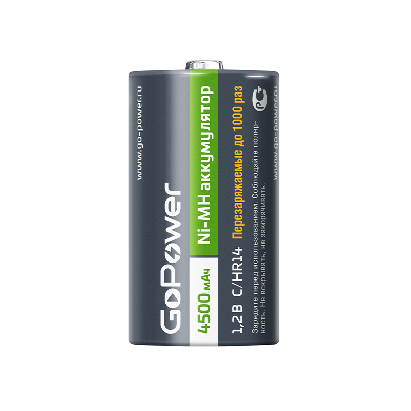 Аккумулятор бытовой GoPower HR14 C (00-00018322)