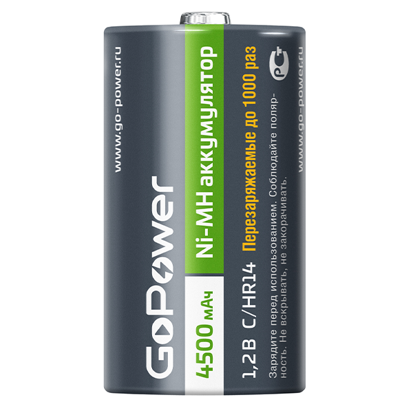 Аккумулятор бытовой GoPower HR14 C (00-00018322)