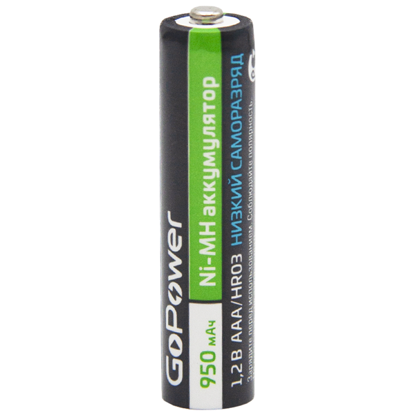 Аккумулятор предзаряженный RTU GoPower HR03 AAA (00-00018321)