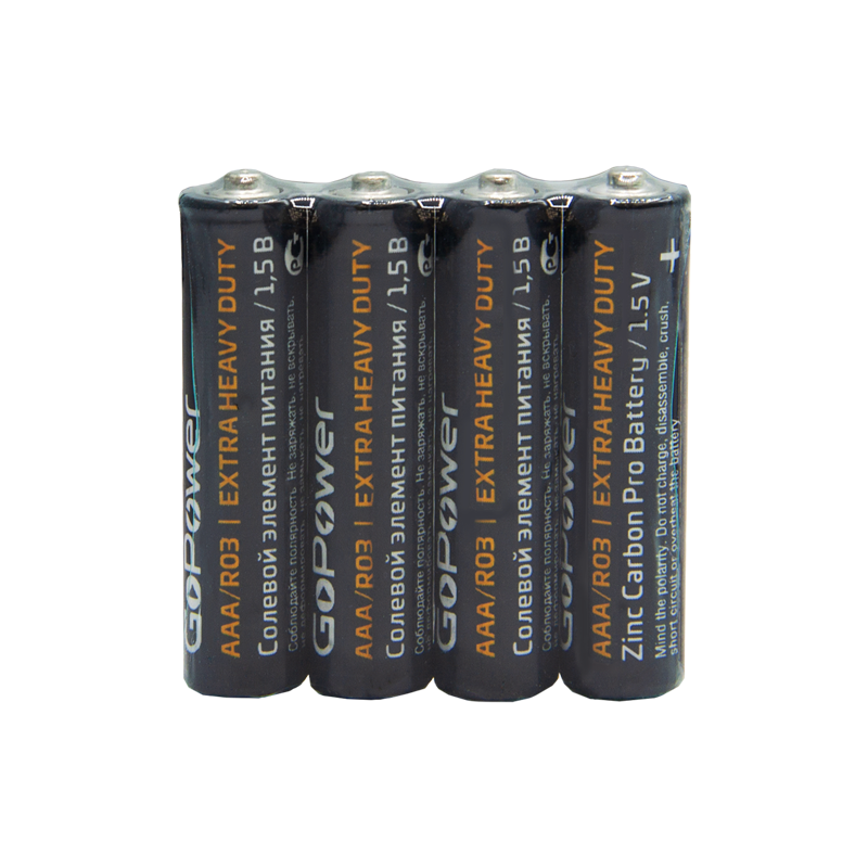 Батарейка GoPower R03 AAA (00-00015593)