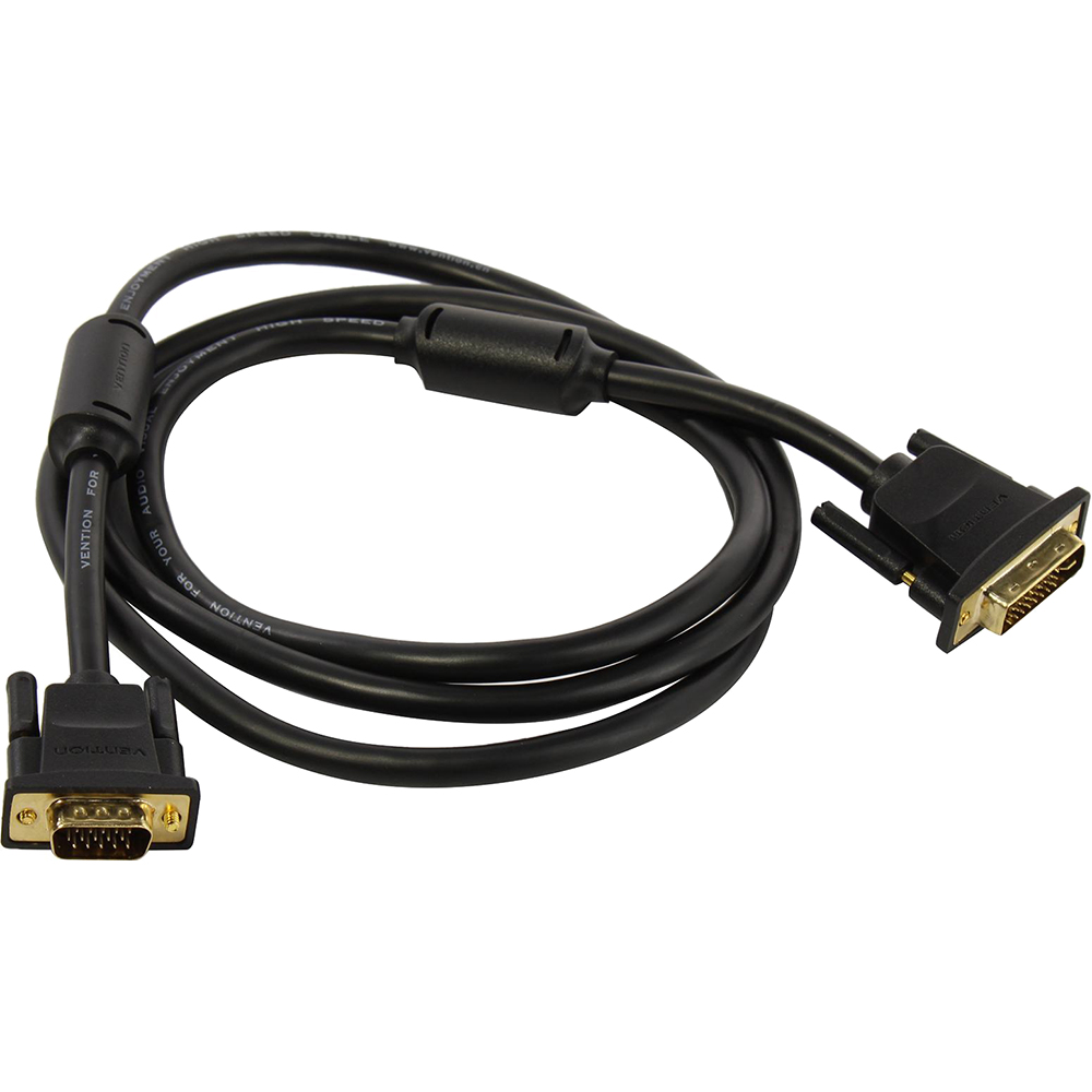 Кабель Vention DVI-I(m)/VGA(m) - 3 м (EACBI)