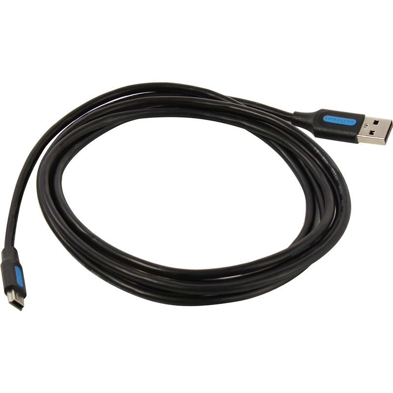 Кабель Vention USB 2.0 AM/mini-B - 2 м (COMBH)