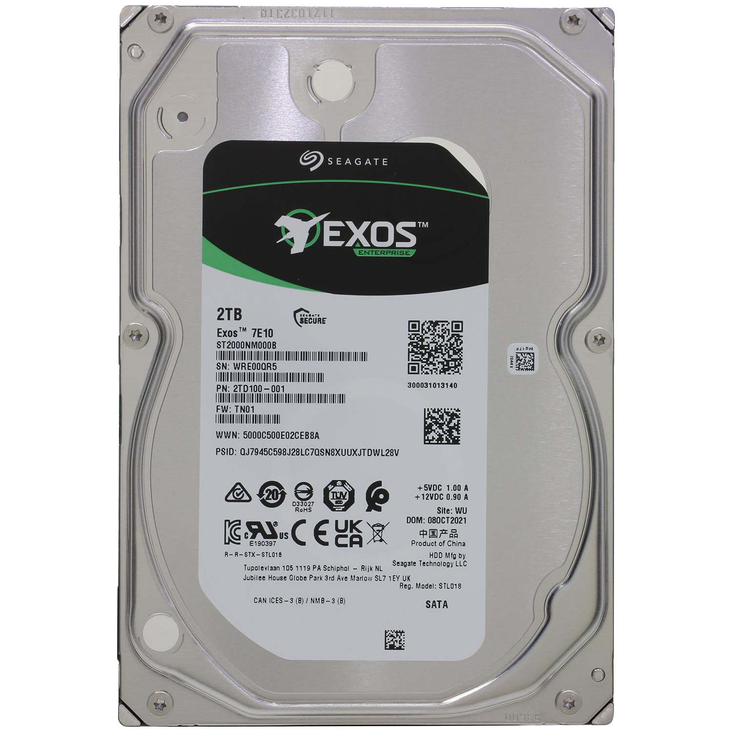 Seagate Exos 7E10 2Tb (ST2000NM000B)