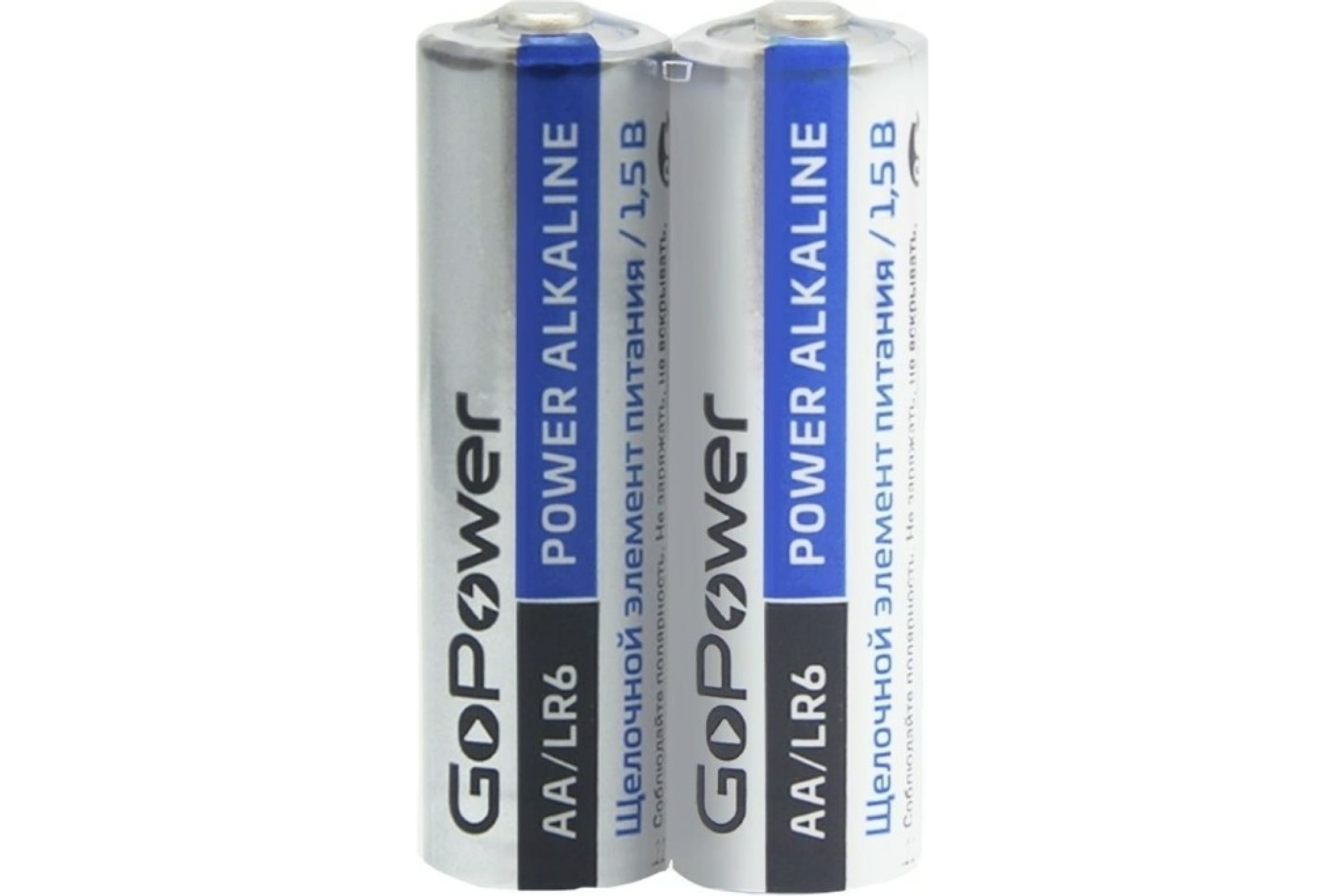 GoPower LR6 AA Shrink 2 Alkaline 1.5V (00-00015599)