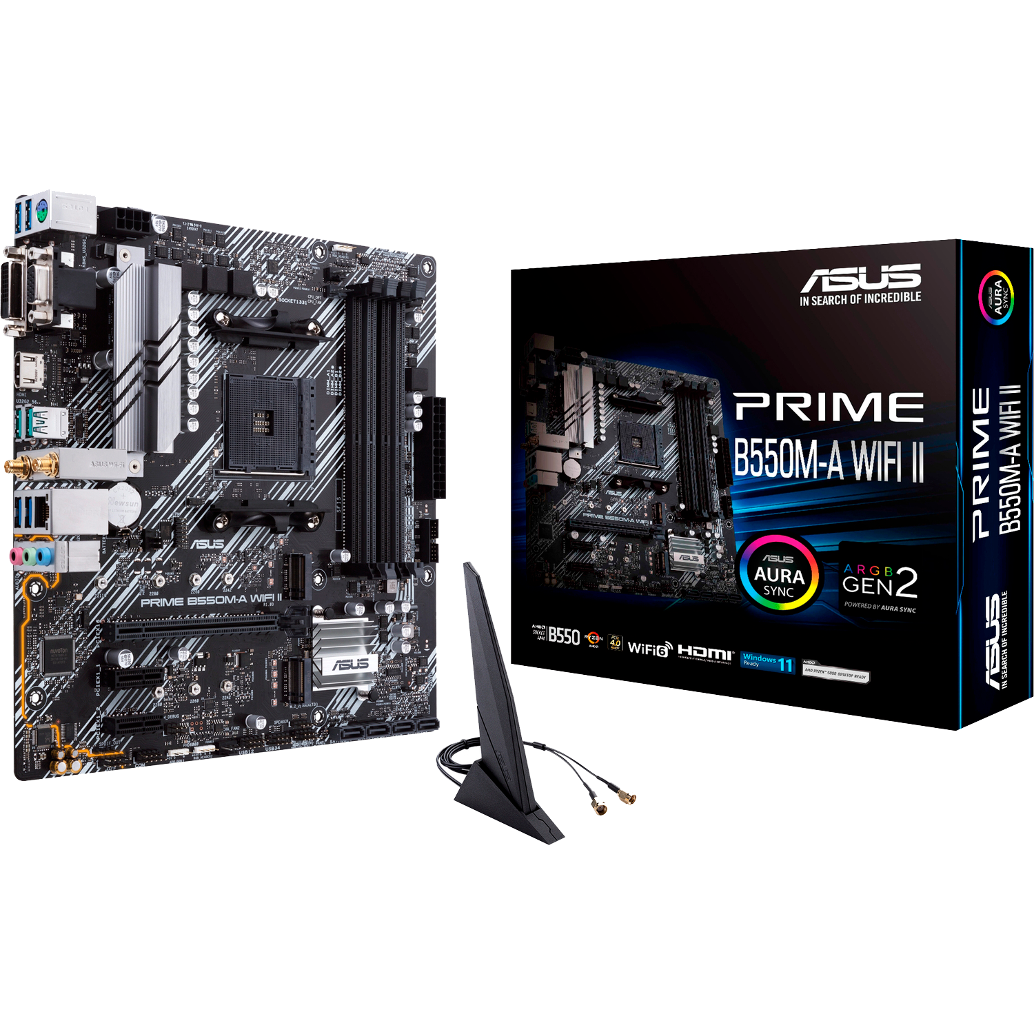 ASUS PRIME B550M-A WIFI II (90MB19X0-M0EAY0)