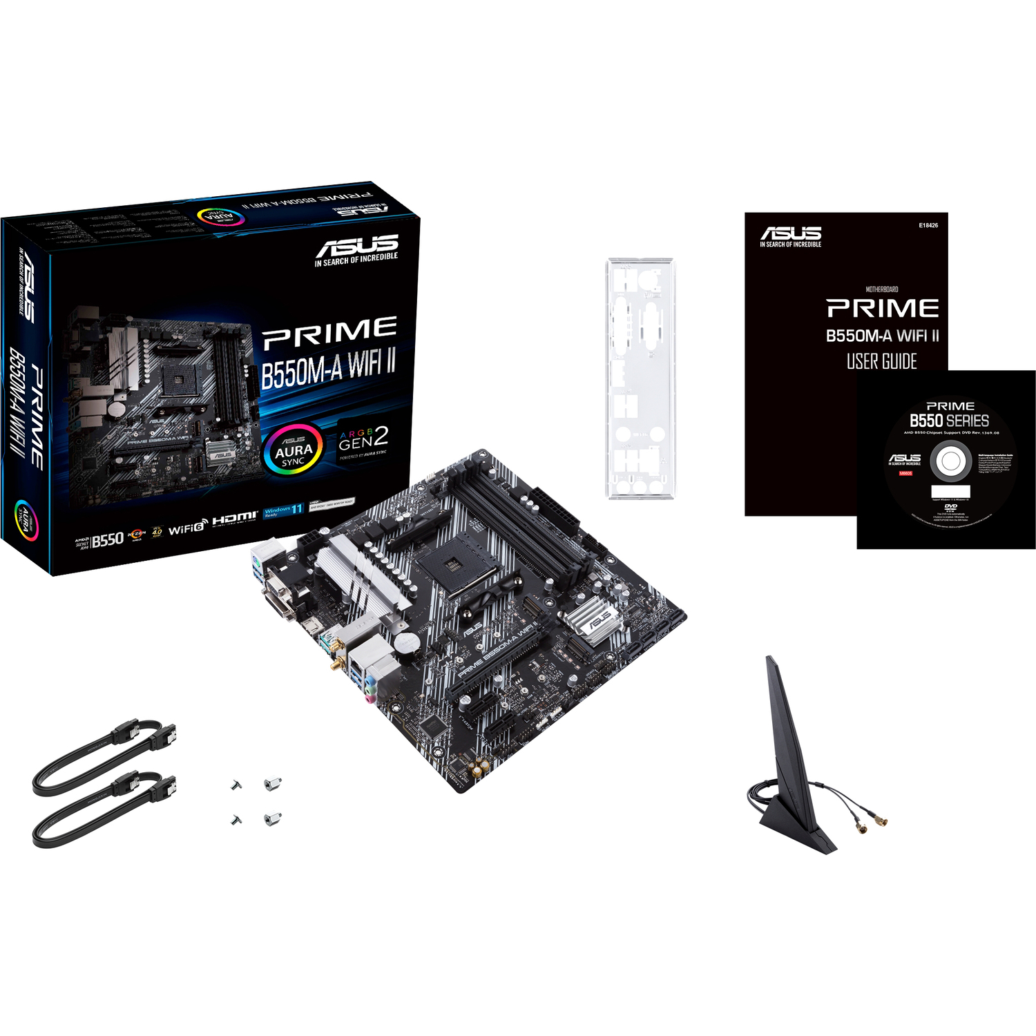 ASUS PRIME B550M-A WIFI II (90MB19X0-M0EAY0)