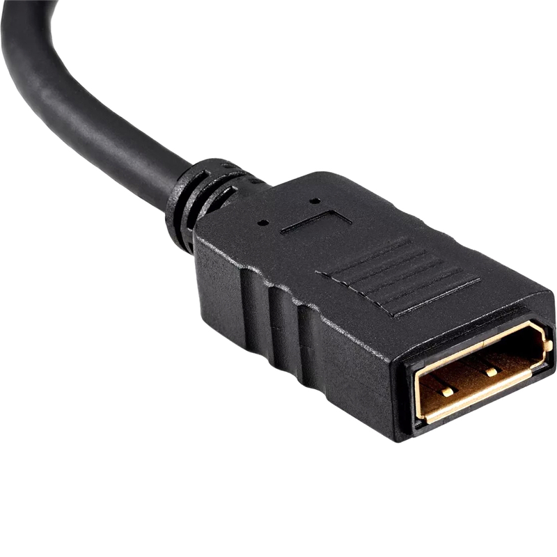 Кабель-переходник VCOM USB Type-A M+HDMI M/DisplayPort F (CG599E-0.15M)