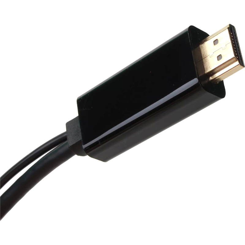 Кабель-переходник VCOM USB Type-A M+HDMI M/DisplayPort F (CG599E-0.15M)