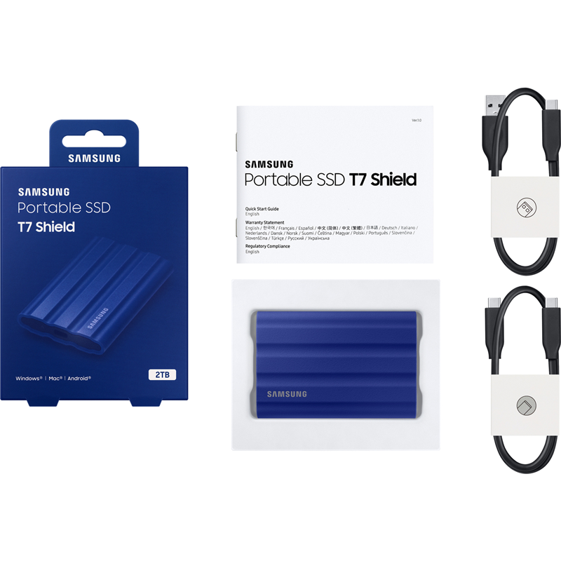 Samsung T7 Shield 2TB (MU-PE2T0R/WW) Samsung Electronics