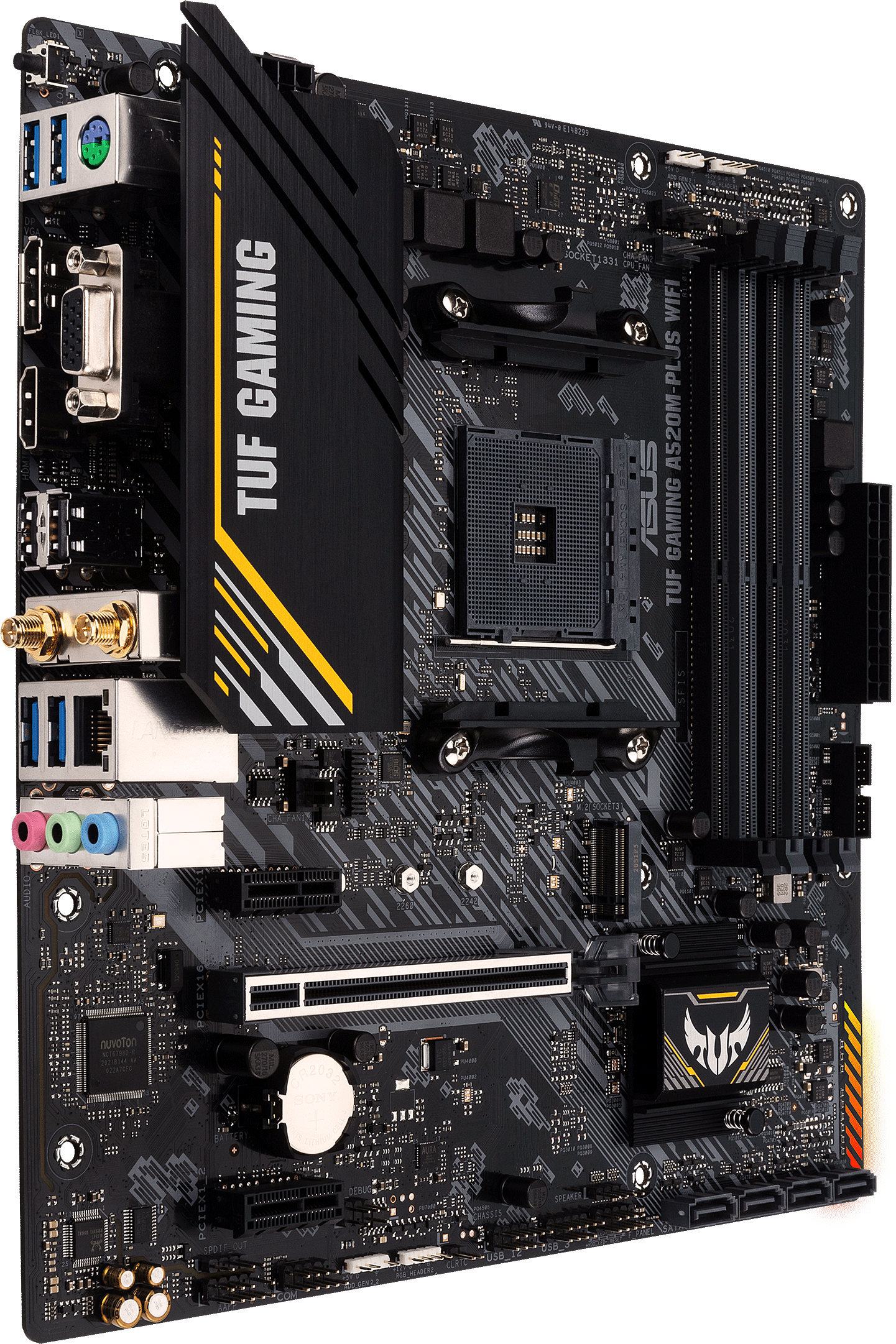 ASUS TUF GAMING A520M-PLUS WIFI арт. 90MB17F0-M0EAY0
