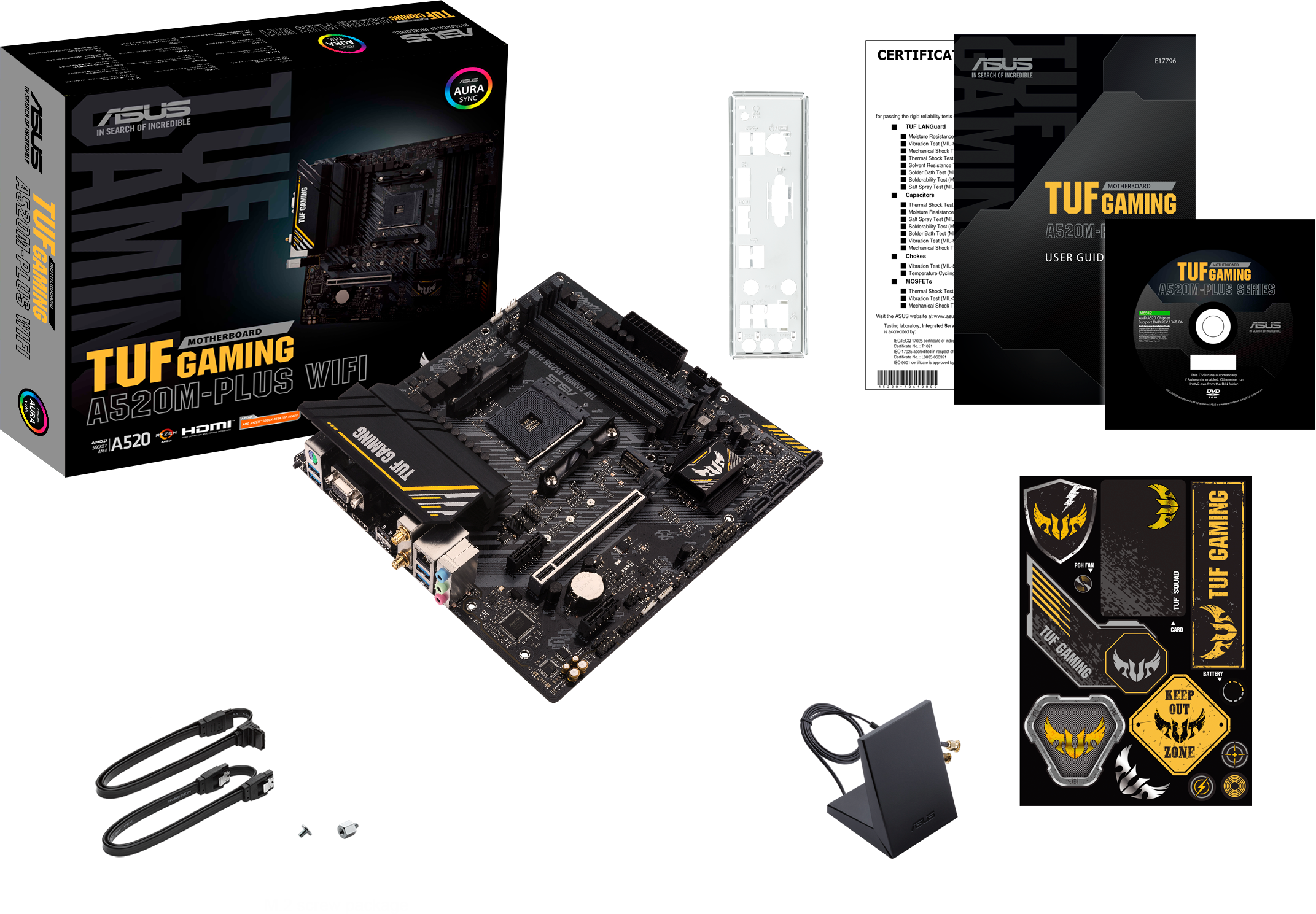 ASUS TUF GAMING A520M-PLUS WIFI арт. 90MB17F0-M0EAY0