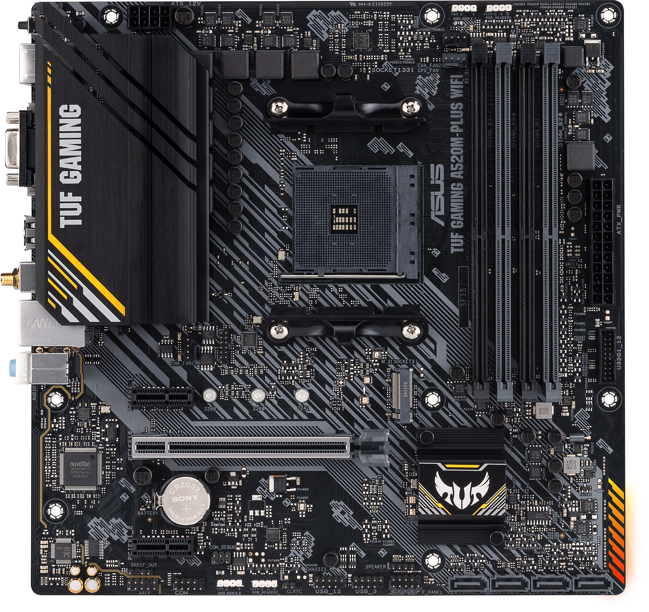ASUS TUF GAMING A520M-PLUS WIFI арт. 90MB17F0-M0EAY0