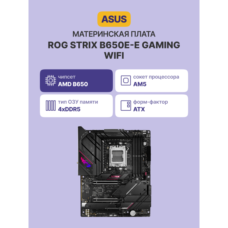 ASUS ROG STRIX B650E-E GAMING WIFI