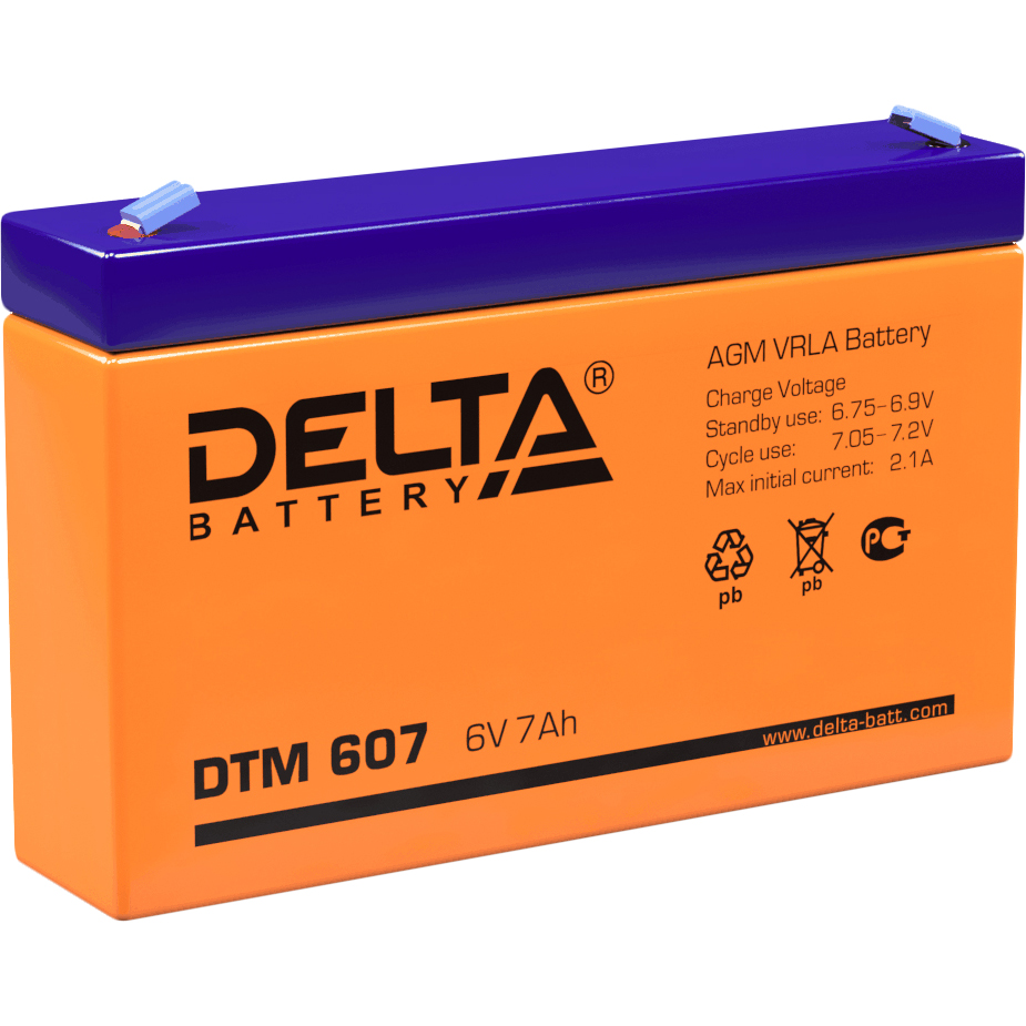 Delta DTM 607 (6V / 7Ah)
