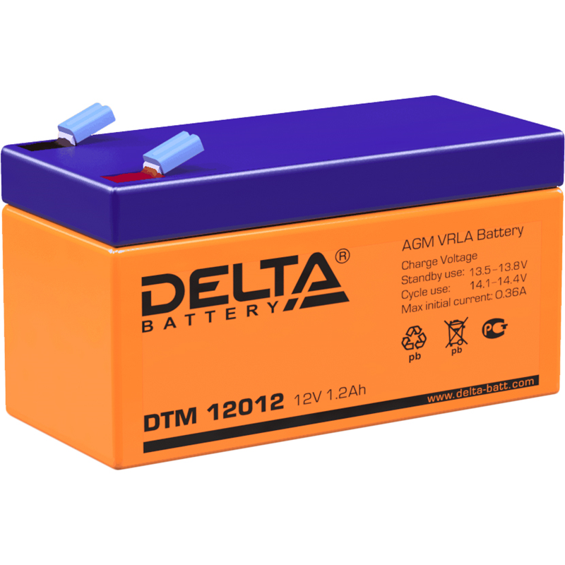 Delta DTM 12012 (12V / 1.2Ah)