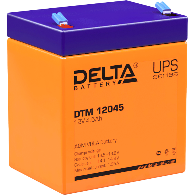 Delta UPS DTM 12045 (12V / 4.5Ah)