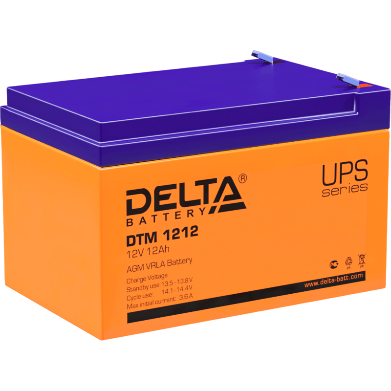 Delta UPS DTM 1212 (12V / 12Ah)