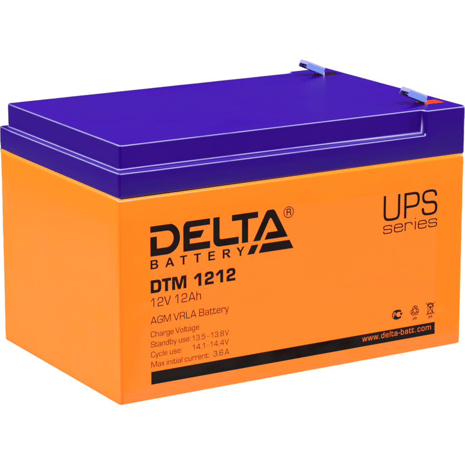 Delta UPS DTM 1212 (12V / 12Ah)