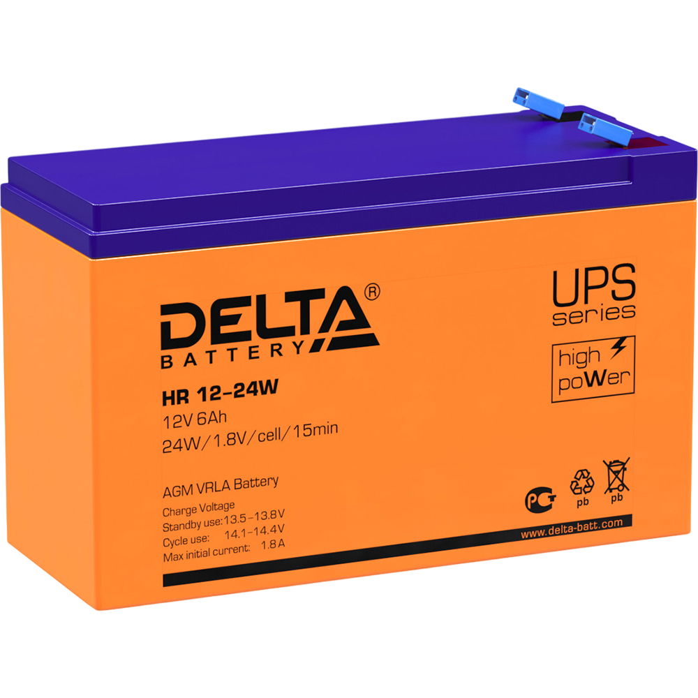 Delta UPS HR 12-24 W (12V / 6Ah)