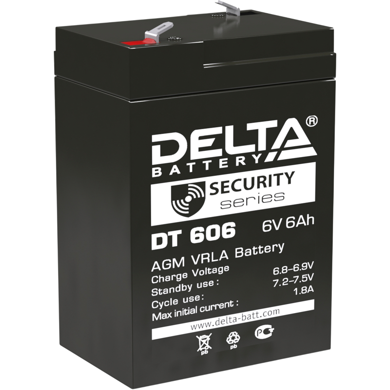 Delta DT 606 (6V / 6Ah)