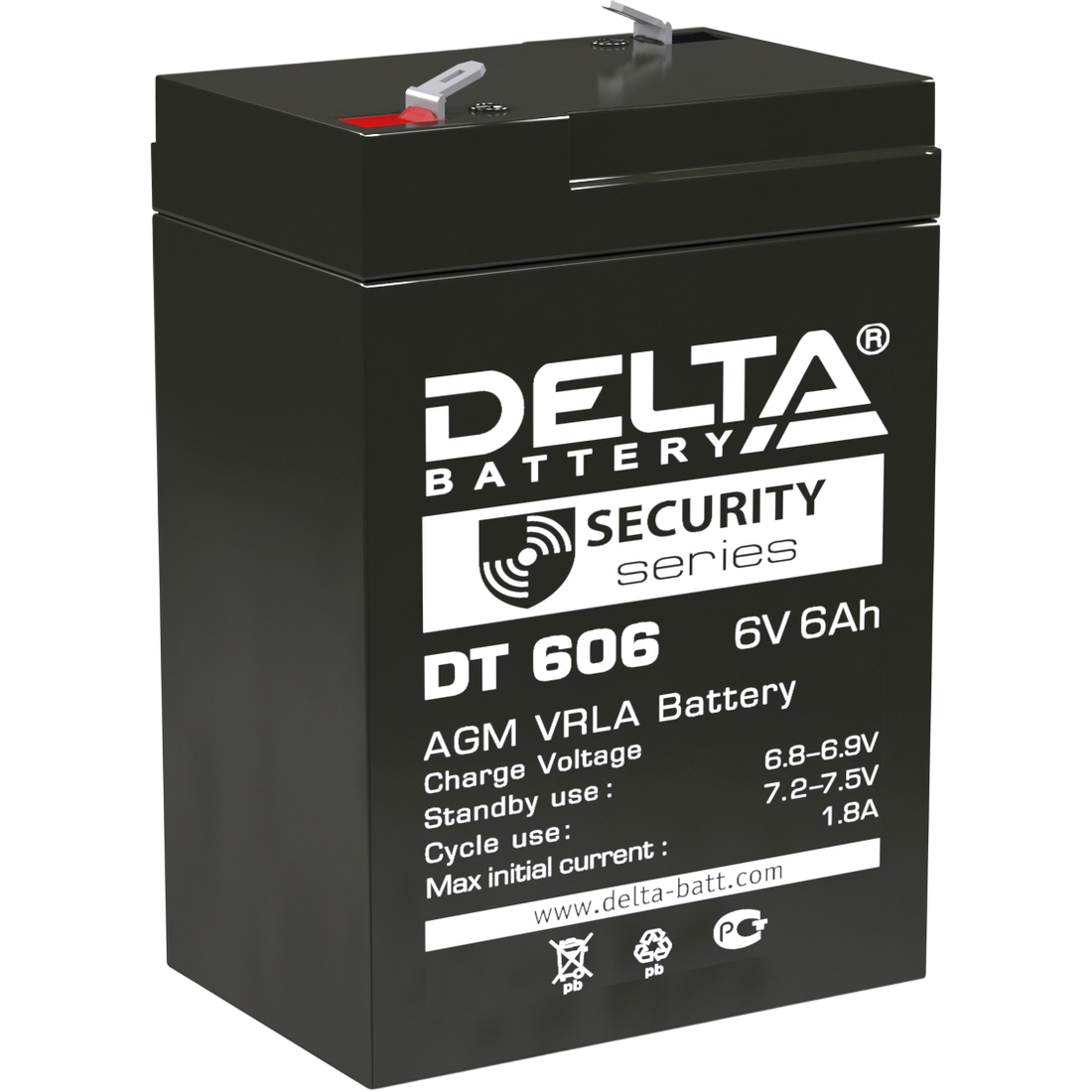 Delta DT 606 (6V / 6Ah)