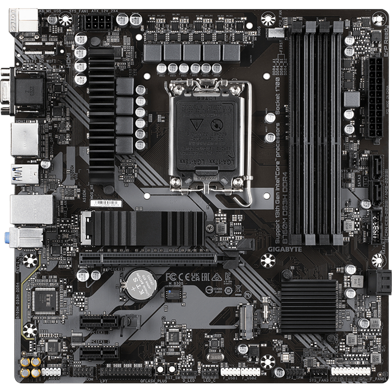 GigaByte B760M DS3H DDR4