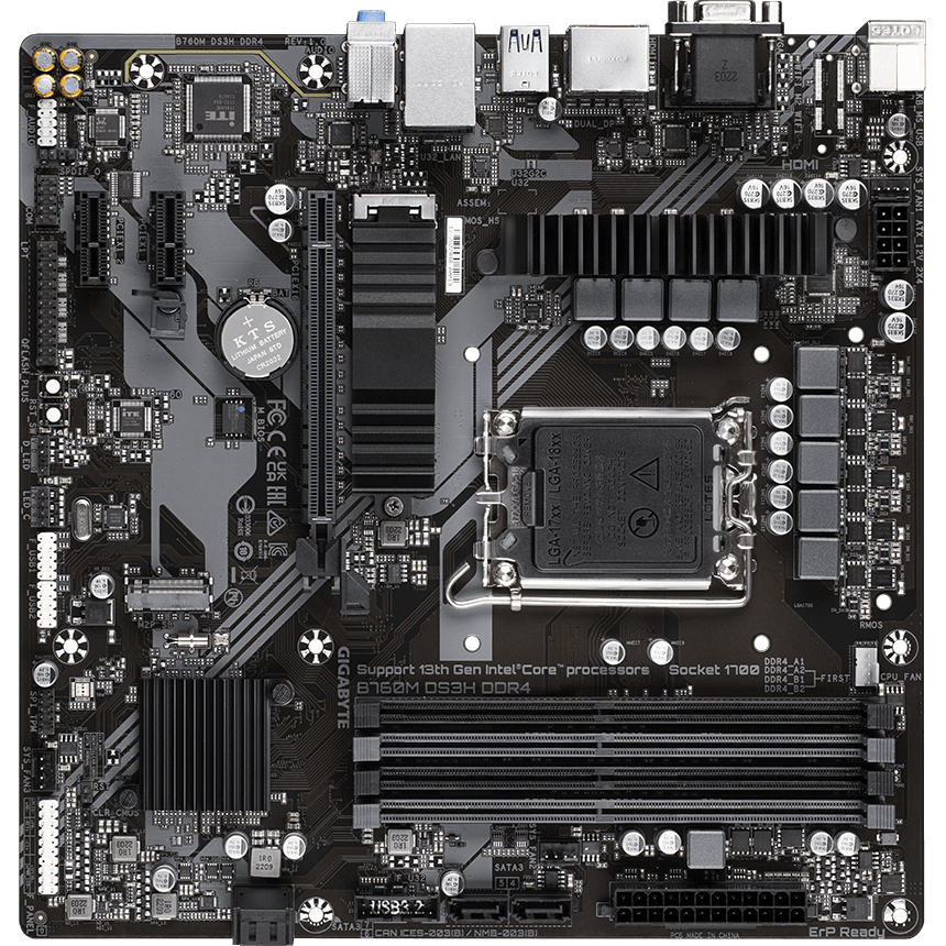 GigaByte B760M DS3H DDR4