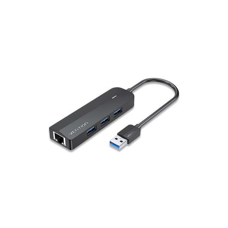 Vention USB 3.0 M / Gigabit Ethernet RJ45 F+OTG хаб 3xUSB (CHNBB)