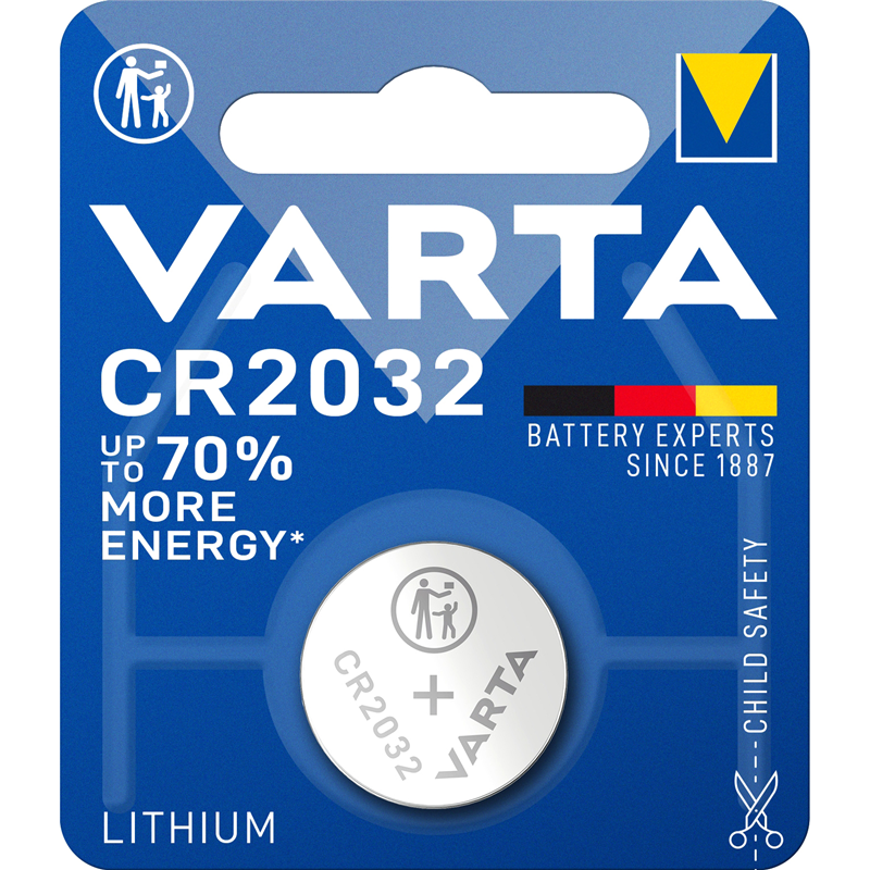 Varta PRIMARY LITHIUM CR2032 (06032101401)