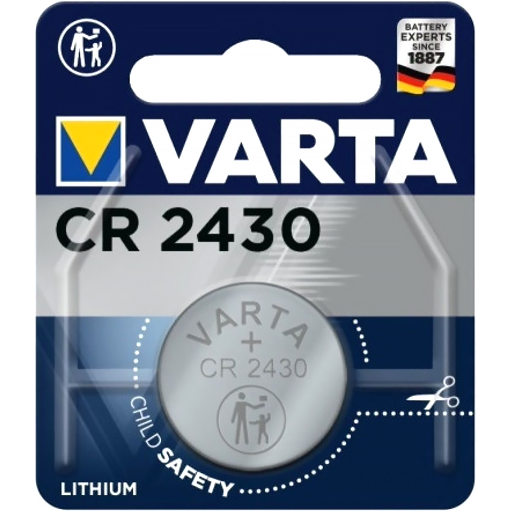 Varta PRIMARY LITHIUM CR2430 (06430101401)