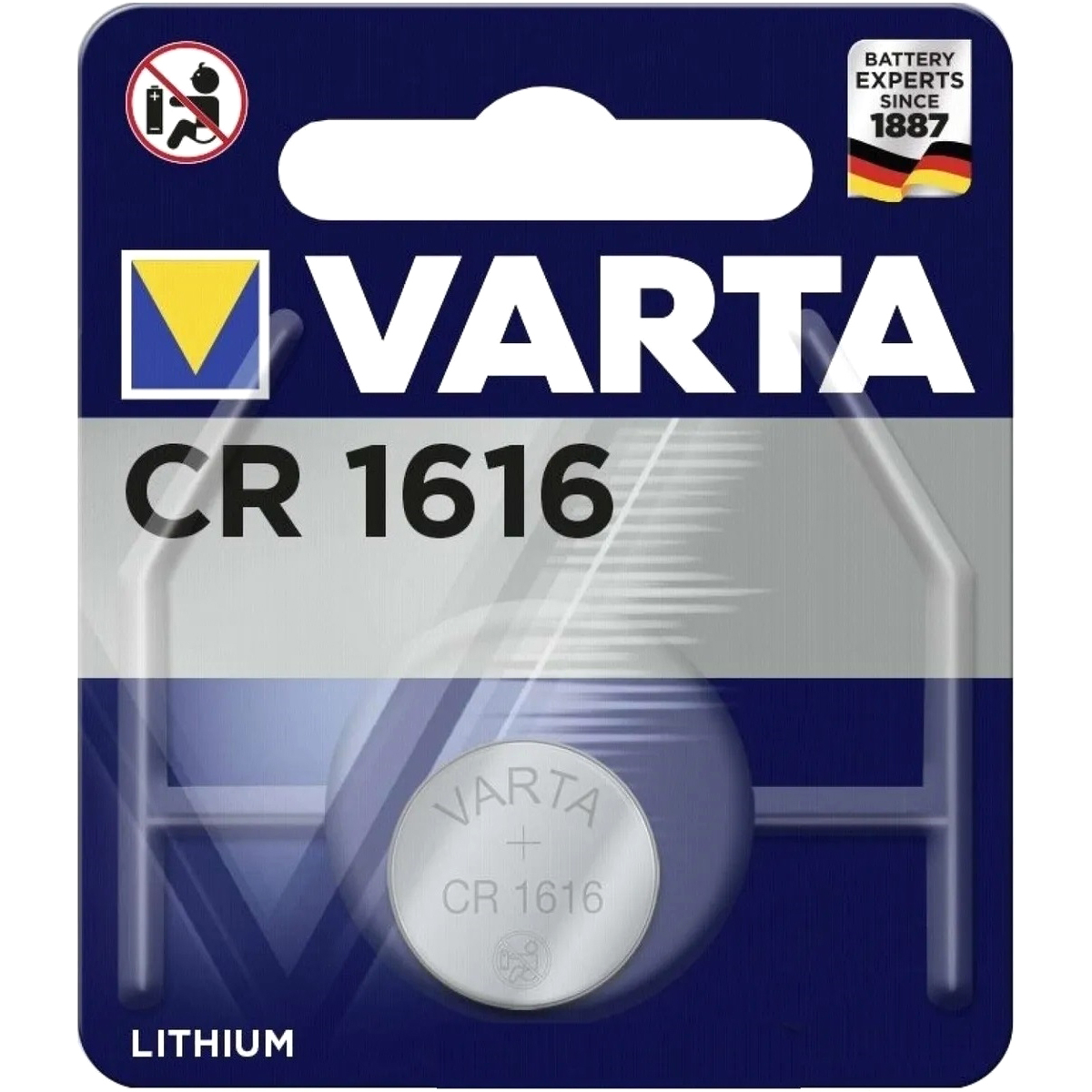 Varta PRIMARY LITHIUM CR1616 (06616101401)