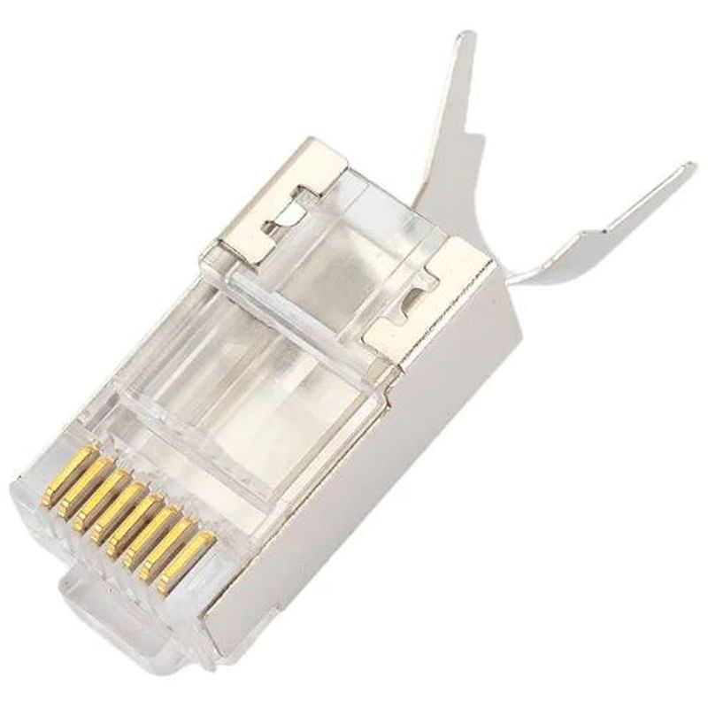 Коннектор Vention IDER0-10 RJ45 (8p8c), FTP cat. 7, под витую пару (10шт.)