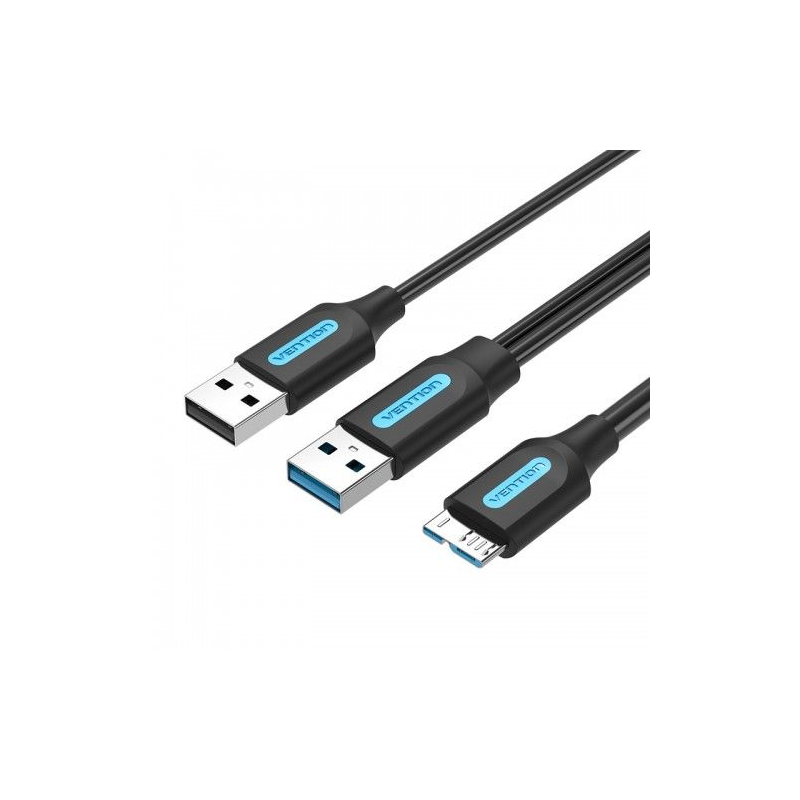 Vention USB 3.0 AM / micro B, USB 2.0 AM (CQPBF)
