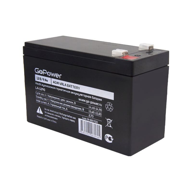 GoPower LA-1290 (12V / 9Ah)