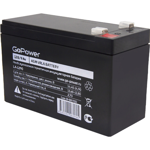 GoPower LA-1290 (12V / 9Ah)