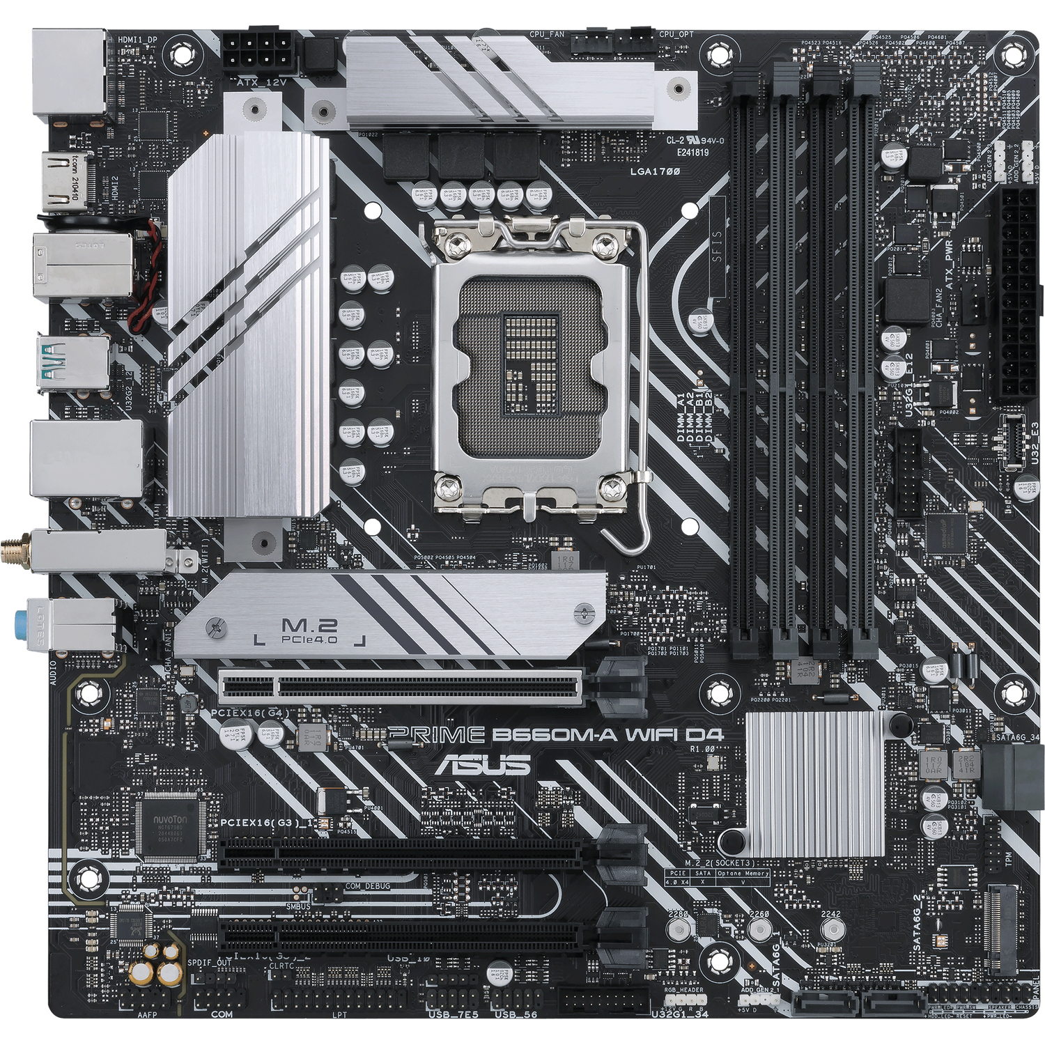 ASUS PRIME B660M-A WIFI D4 (90MB1AE0-M1EAY0)