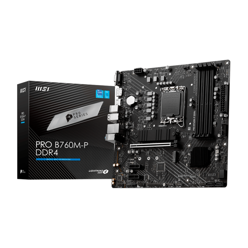 MSI PRO B760M-P DDR4