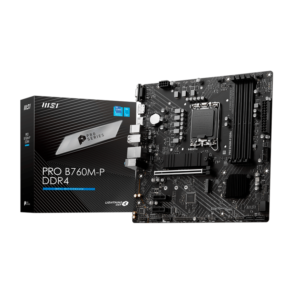 MSI PRO B760M-P DDR4