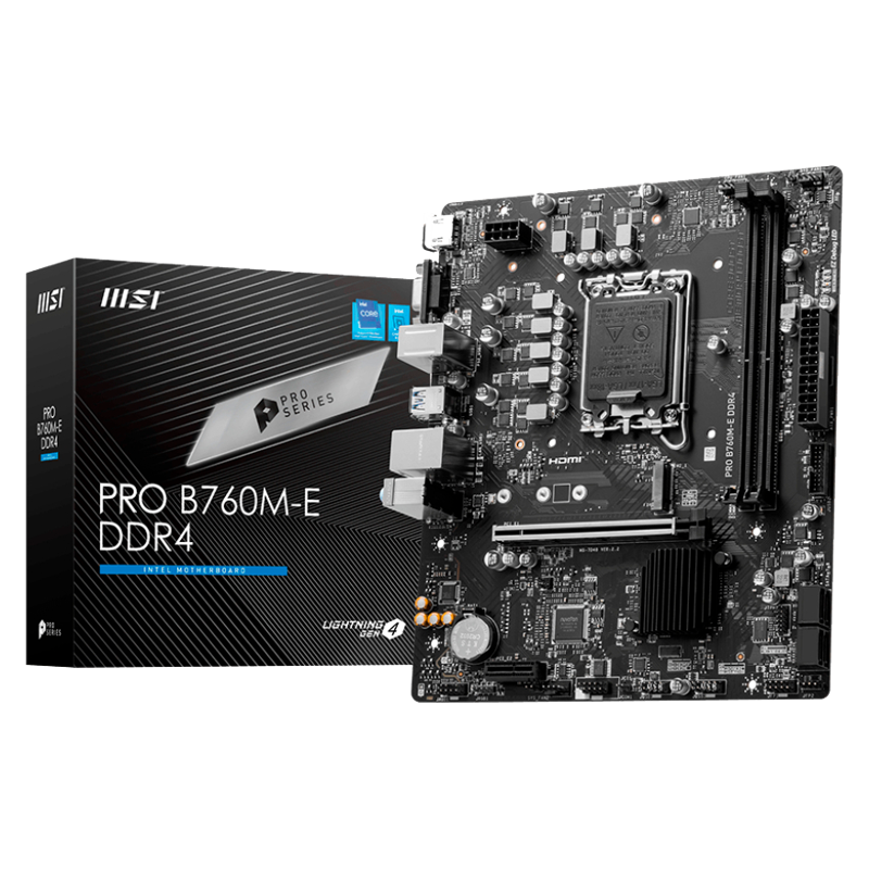 MSI PRO B760M-E DDR4