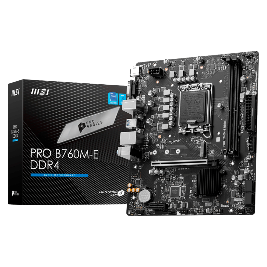MSI PRO B760M-E DDR4